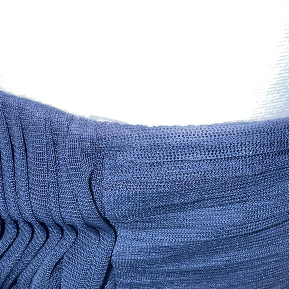 JS Collections Navy Blue Gown Formal MOB MOG Size 6 - Picture 10 of 17